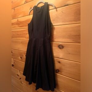 NWT ANN TAYLOR LINEN COTTON FLARE DRESS SIZE 0